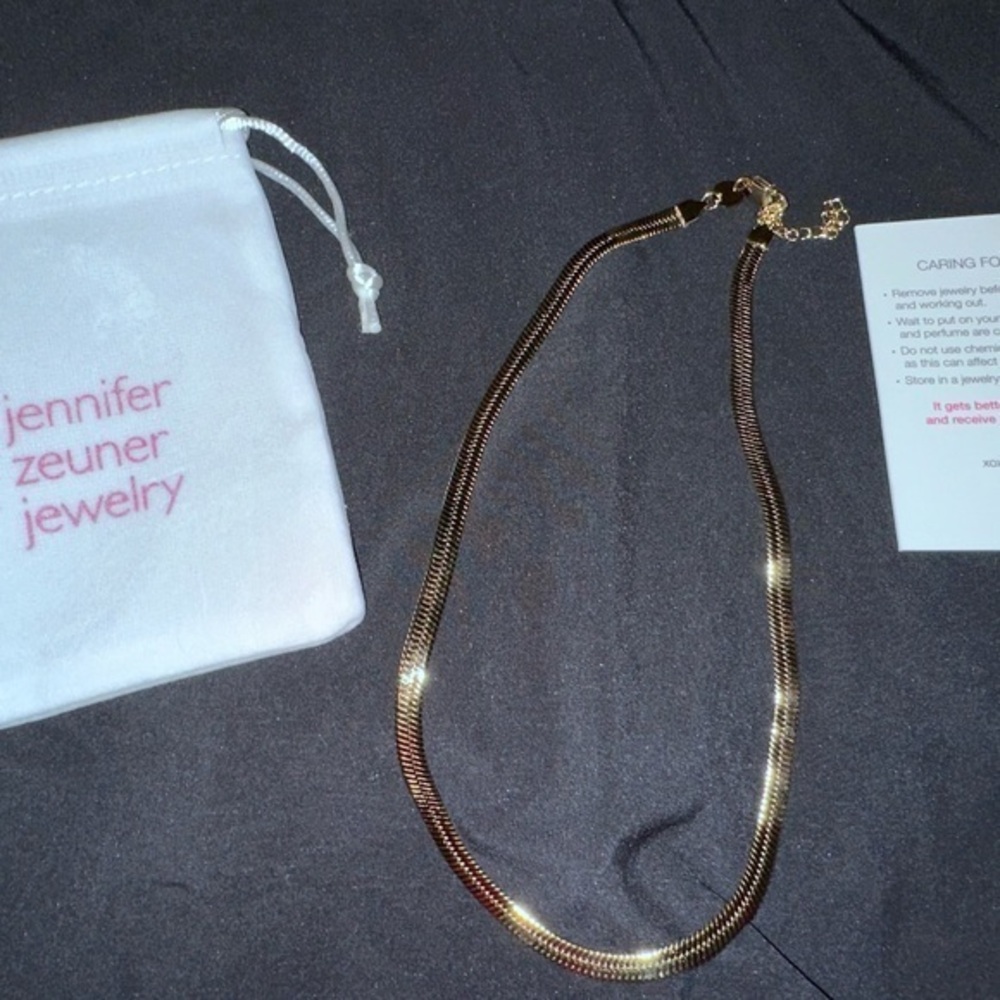 Jennifer Zeuner Karli Necklace, NWT in Dust Bag